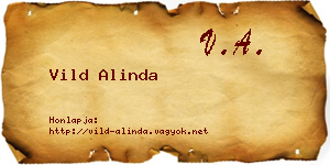 Vild Alinda névjegykártya